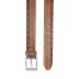 Men's Genuine Leather Belt- Brown | Pin buckle